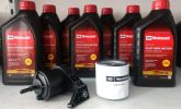 KIT TROCA OLEO ORIGINAL FORD RANGER 2.5 FLEX MOTORCRAFT 5W30 /FILTROS OLEO + COMBUSTIVEL