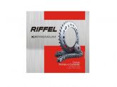 KIT RELACAO COROA PINHAO CORRENTE PREMIUM DAFRA 50 CC 1023 43/13 70994 RIFFEL