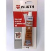 SILICONE ALTA TEMPERATURA HT WURTH  60g GRAY