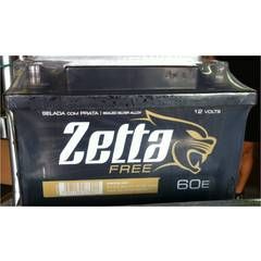 BATERIA ZETTA 60Ah ( antiga caixa de 70 Ah )