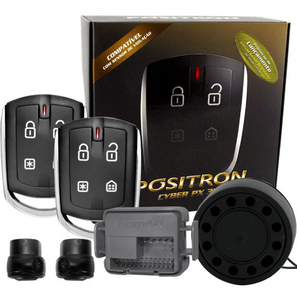 Alarme positron cyber px 330 compatível c/ Sensor  Violaçao